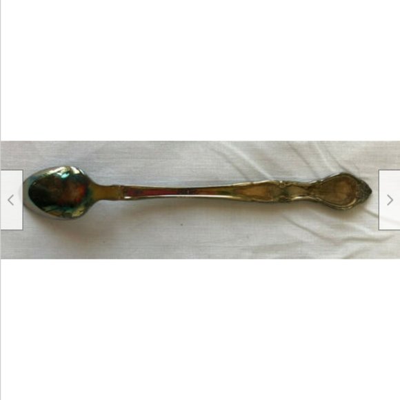 Baby Feeder Spoon Silver Plate Silverplate Oneida Affection 1039SFDA Engraving - Picture 3 of 3
